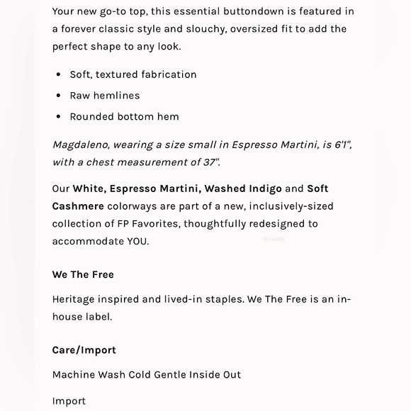 NEW Free People We The Free Summer Daydream Buttondown - Picture 4 of 15